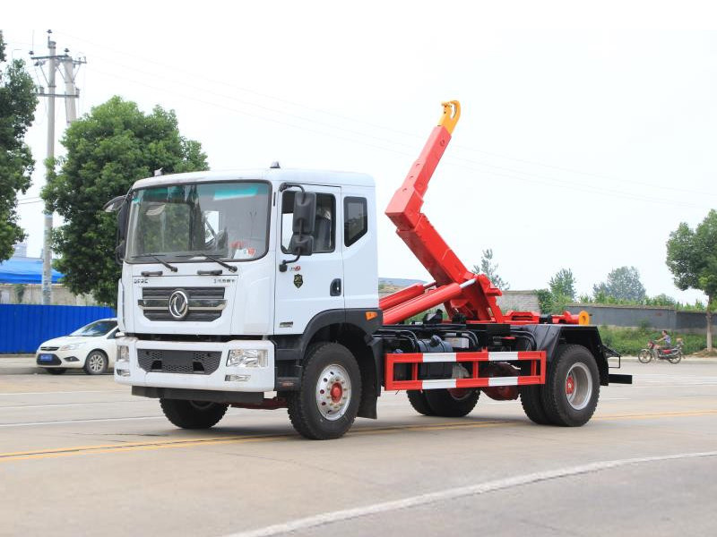 東風多利卡D9勾臂式垃圾車